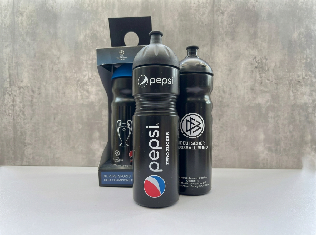 Bedruckte Sportflaschen für Werbeaktionen mit Verpackung